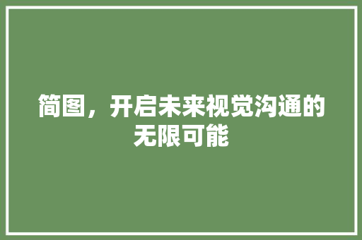 简图，开启未来视觉沟通的无限可能
